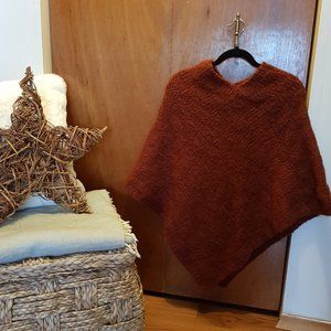 Wool poncho/shrug
